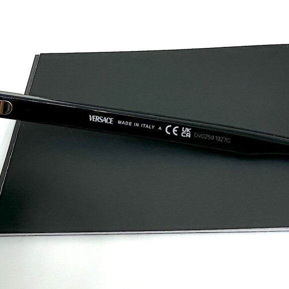 Versace VE4468U GB1/87 Black Dark Grey Sunglasses - Picture 7 of 9